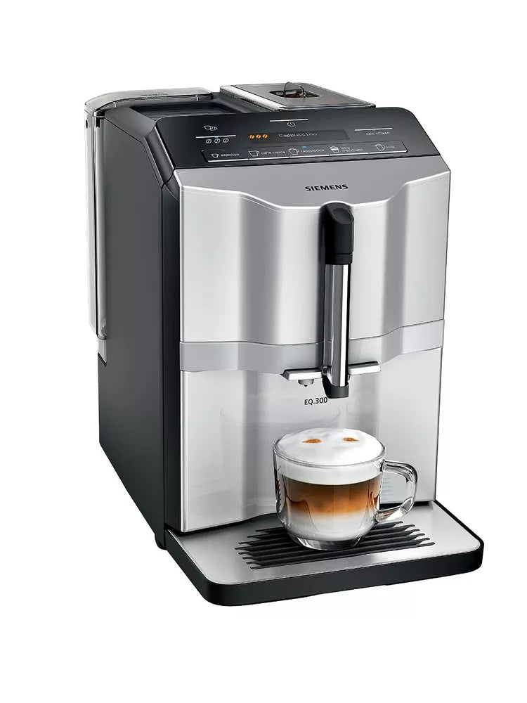 Siemens EQ300 Automatic Bean to Cup Coffee Machine- Silver/Black TI353201GB