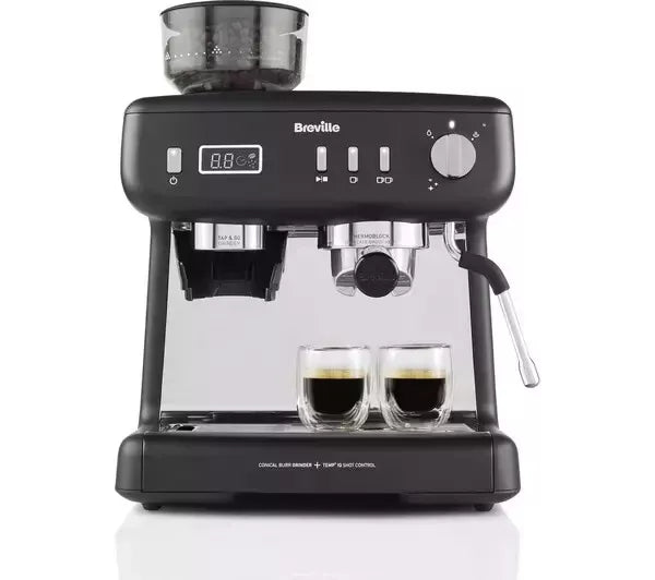 Breville Barista Max+ Bean to Cup Coffee Machine Black VCF152X 15 Bar 2.9L NEW
