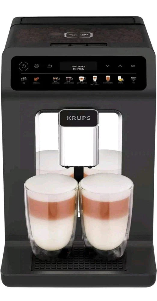 Krups EA895N40 Evidence Bean To Cup Coffee Machine - Grey